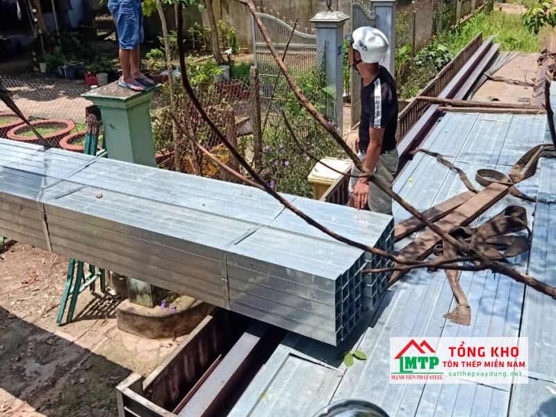 Thép hộp mạ kẽm Phú Xuân Việt đảm bảo độ bền công trình lên đến 60 năm