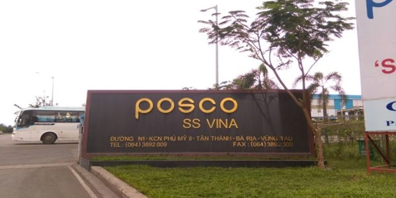 Nhà máy thép Posco SS Vina