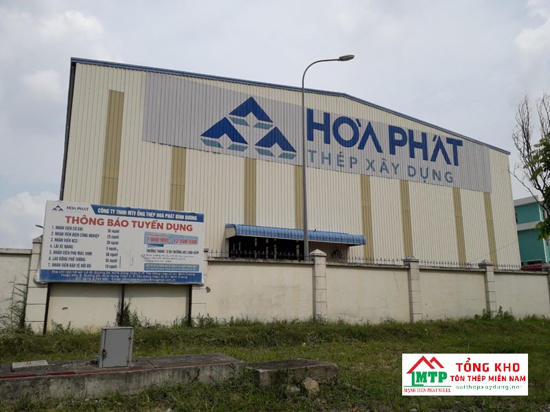 Nhà máy thép Hòa Phát có quy mô lớn hàng đầu hiện nay