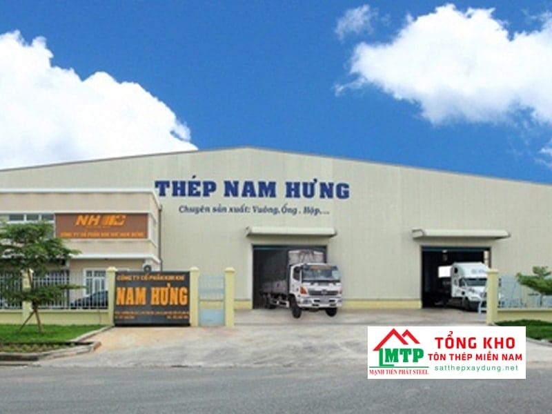 Nhà máy sản xuất thép Nam Hưng đặt tại Quận Tân Bình