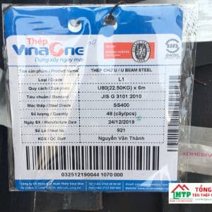 Mác thép U80 thương hiệu VinaOne