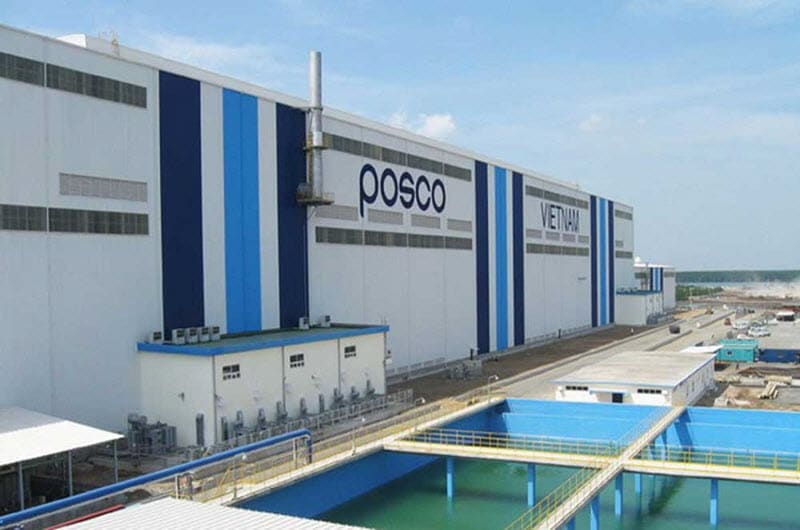 Nhà máy thép Posco Vina theo công nghệ Hàn Quốc