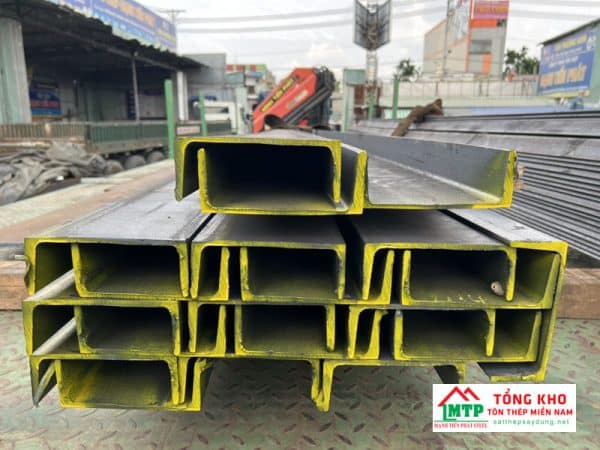 Thép U180 chịu lực tốt, hạn chế cong vênh, đảm bảo tính ổn định cho kết cấu