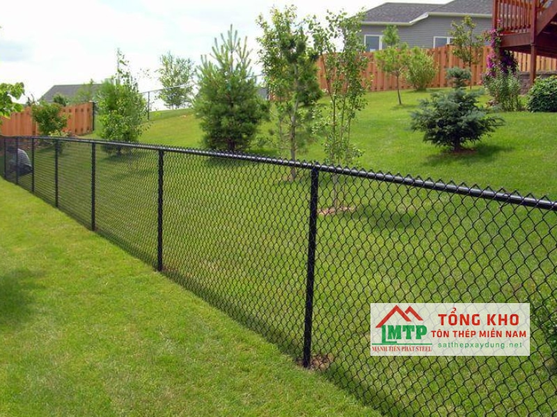 Lưới B20 dùng làm hàng rào chắn bảo vệ
