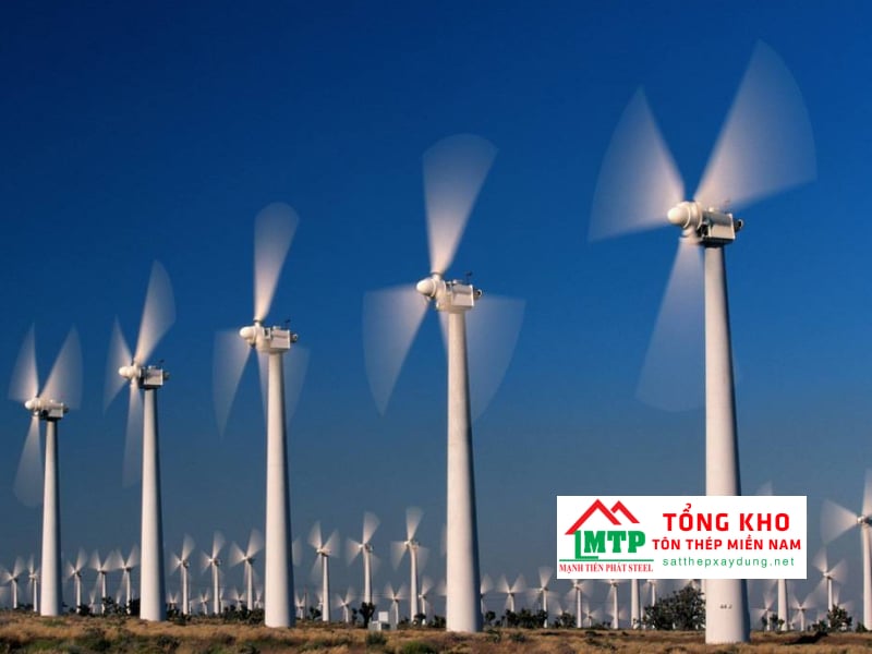 Cột năng lượng tái tạo được làm từ ống thép Hàn Quốc để đảm bảo chất lượng và độ bền