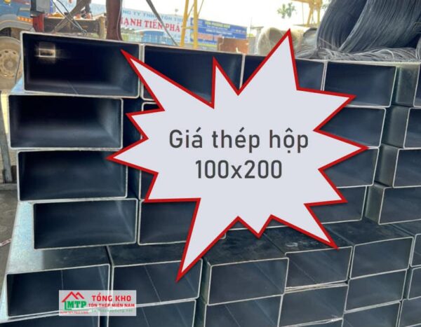 Tham khảo bảng giá thép hộp 100x200 mới nhất - Chiết khấu cao