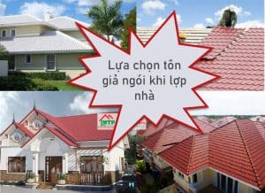 Một vài mẫu tôn nhà mái ngói đẹp - Nên lựa chọn khi lợp nhà