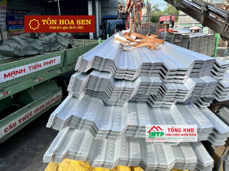 Các Thông Tin Về Tôn sàn deck Hoa Sen