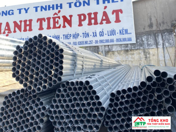 Tôn Thép MTP cung ứng ống thép phi 27 chính hãng, uy tín