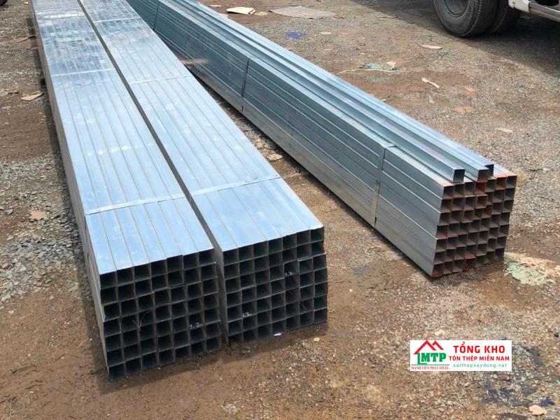 Thép hộp mạ kẽm 50x50