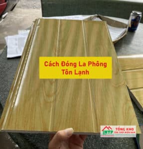 Cách Đóng La Phông Tôn Lạnh Hiệu Quả Nhất Hiện Nay
