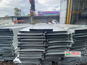 Cấu tạo máng xối tôn gồm những bộ phận nào?