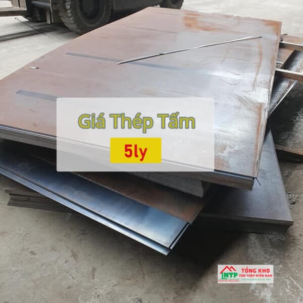 Tham khảo bảng báo giá thép tấm 5ly mới nhất hôm nay