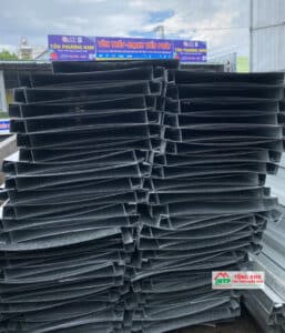 Quy trình thi công máng xối tôn