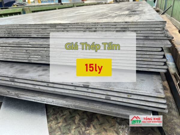 Tham khảo bảng báo giá thép tấm 15 ly mới nhất hôm nay