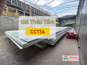 Tham khảo bảng báo giá thép tấm CCT34 mới nhất hôm nay
