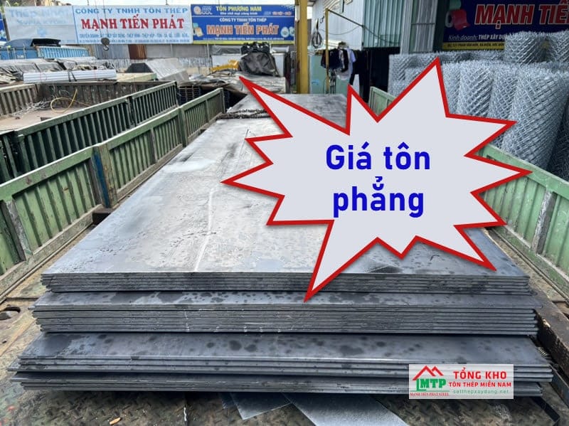 Tham khảo bảng báo giá tôn phẳng mới nhất hôm nay - Liên hệ CK 5%