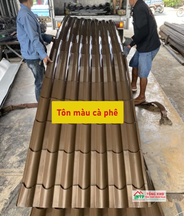 Cập nhật bảng báo giá tôn màu cà phê mới nhất hôm nay