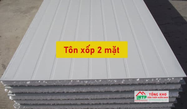 Tham khảo bảng báo giá tôn xốp 2 mặt mới nhất - Liên hệ ngay CK 5%