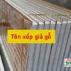 Tham khảo bảng báo giá tôn xốp giả gỗ - Liên hệ ngay giảm 5%