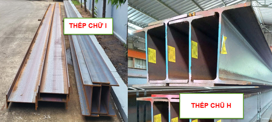 Thép chữ H và thép chữ I giống và khác nhau như thế nào