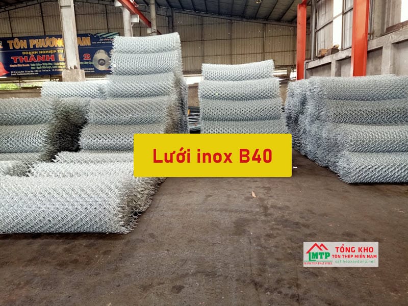 Tham khảo giá lưới inox B40 mới nhất hôm nay - Liên hệ ngay Ck 5%