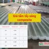 Giá tấm lấy sáng composite mới nhất - Liên hệ ngay giảm 5%