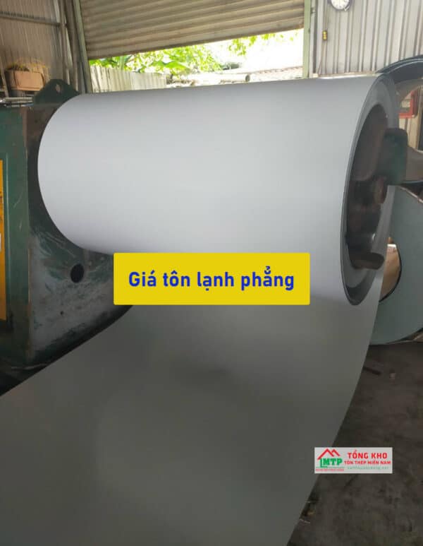 Tham khảo bảng báo giá tôn lạnh phẳng mới nhất - Liên hệ ngay CK 5%