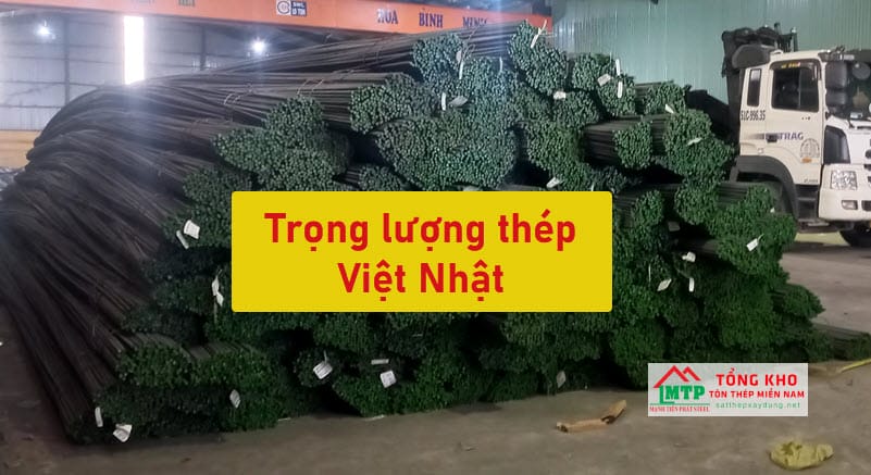 Barem Kích Thước, Trọng Lượng Thép Việt Nhật Mới Nhất