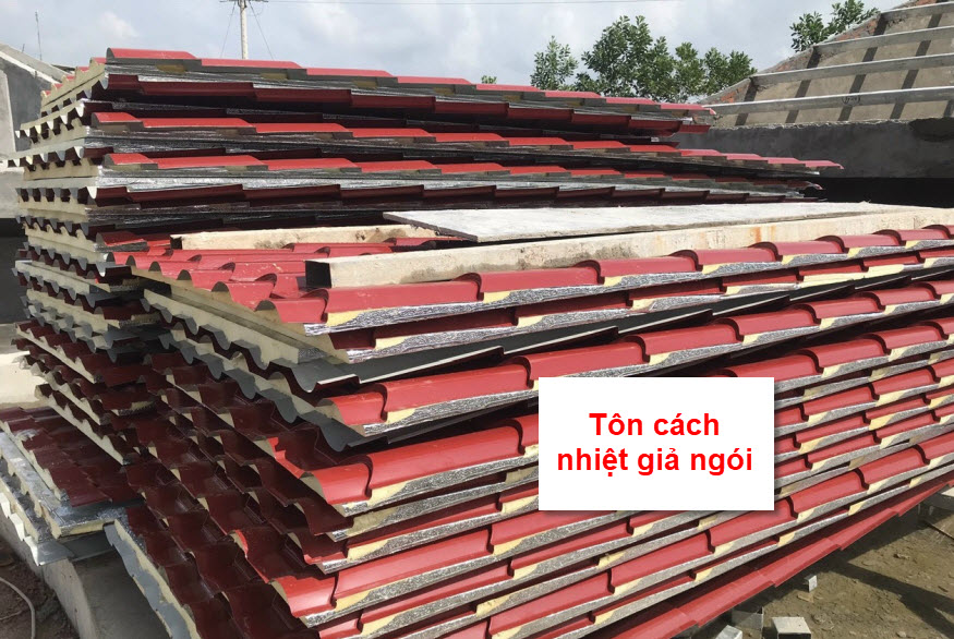 Tôn cách nhiệt giả ngói