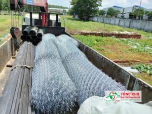 Xưởng sản xuất lưới B40 tại Long An - Tôn thép MTP