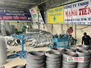 Đại lý dây thép mạ kẽm giá rẻ - Tôn Thép MTP
