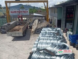 Mua dây thép mạ kẽm giá tốt nhất thị trường tại Tôn Thép MTP
