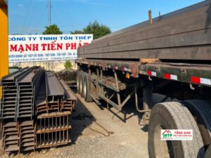 Tôn Thép MTP có kho hàng lớn, cung cấp thép H đa dạng quy cách
