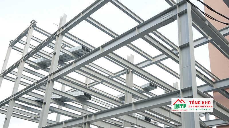 Ứng dụng sắt hình I250 làm nhà tiền chế