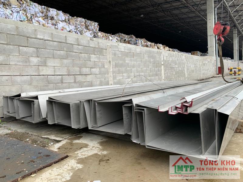 Cung cấp máng xối inox 201 cho nhà dân mái tôn tại thành phố Rạch Giá