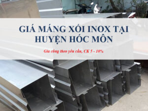 Giá máng xối inox tại Huyện Hóc Môn