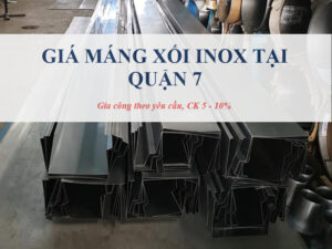 Giá máng xối inox tại Quận 7