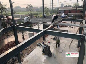 Ứng dụng thép hình H125 làm khung thép nhà tiền chế