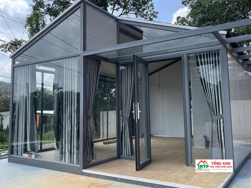 Khung nhà tiền chế gia công từ thép H100