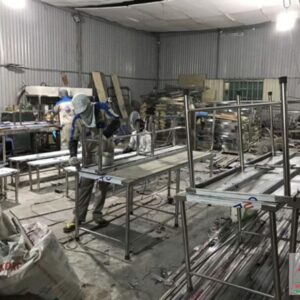 Thép ống Đức Việt đóng khung bàn ghế