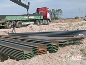 Giá thuê cừ larsen dao động tùy thời gian thi công, số lượng, quy cách,...