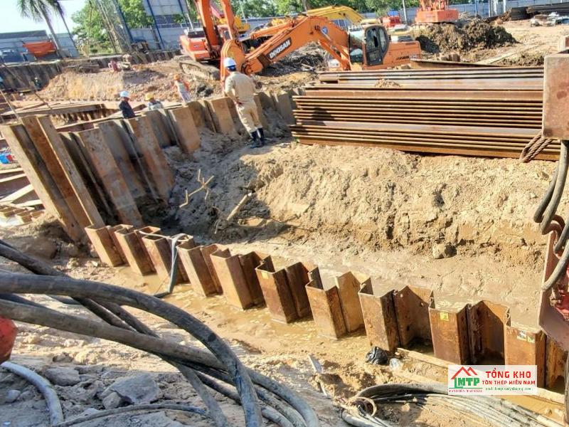 Nhu cầu ép cừ larsen cho công trình nhà xưởng ở các KCN ở Tây Ninh khá phổ biến